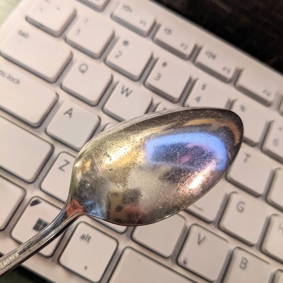 5 Piece Vintage William Rogers and Bro Flatware Spoons Forks - Picture 6 of 9